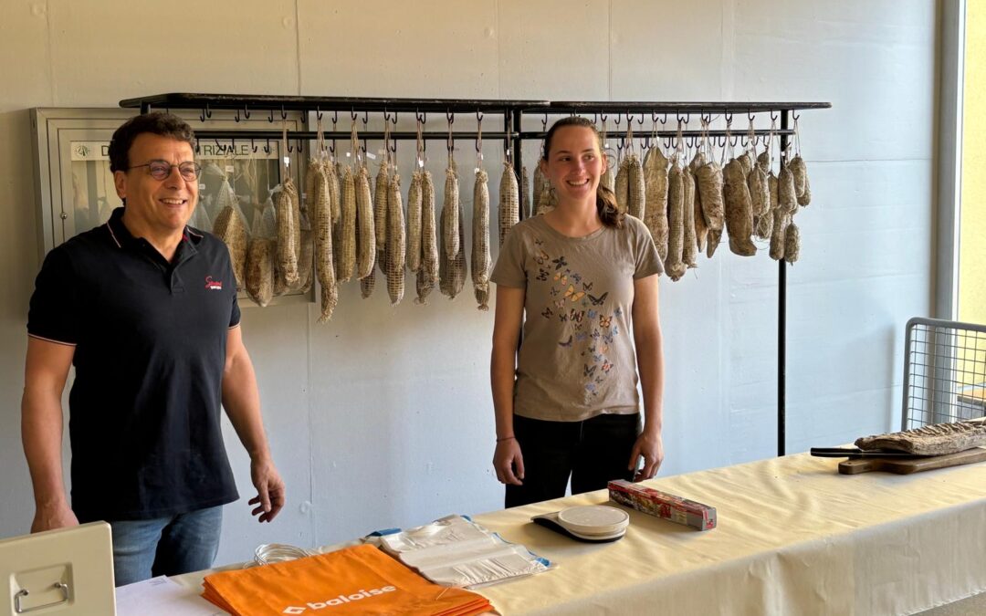 Aperitivo e degustazione-vendita dei prodotti della mazza patriziale